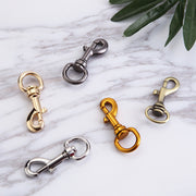 ナスカン 鉄砲ナスカン 留め具 接続金具 ハンドメイドパーツ 部品 レザークラフト材料 修理 交換 DIY 手作り キーホルダー アクセサリーパーツ