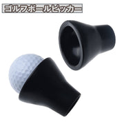 ゴルフボールピッカー 単品 1個 ボールキャッチャー ボール拾い器 ゴルフ用品 吸盤 吸引カップ 拾い上げ 球拾い ボールピック 回収 らくらく 簡単 便利 シンプル
