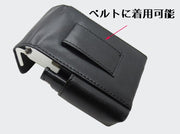 シガレットケース タバコケース ライター入れ付き スクエア 四角 シンプル ステンレス おしゃれ フェイクレザー