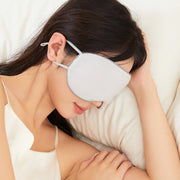 アイマスク 冷感 温感 2way 両面 リバーシブル 単品 安眠グッズ 遮光 耳かけ サイズ調整可能 リラックス シンプル 無地 長さ調整可能 持ち運び 睡眠 昼寝 健康 旅行 出張 デイリー スリープマスク