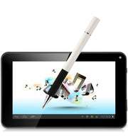 2in1タッチペン ディスクペン 2WAY タブレット用品 スマホ 多機能 便利 簡単 おしゃれ スタイリッシュ かっこいい プレゼント ギフト 黒 青 白