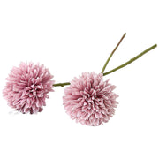 造花 2本セット フェイクフラワー 菊 ピンポンマム きく アートフラワー 装飾 飾り インテリア パーティー リビング 玄関 ウエディング おしゃれ ナチュラル 可愛い