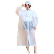 レインコート 雨具 カッパ 雨がっぱ 雨合羽 レインウェア 大人用 子供用 男女兼用 ロング丈 膝下丈 EVA素材 フード付き スナップボタン 自転車通学 バイク通勤 おしゃれ かわいい 雨の日