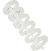 ルーズリーフリング バインダーリング 10個セット 6穴 90枚 カット 留め具 とじ具 クリップ 文具 DIY 製本 資料 整理 カレンダー 手帳 アルバム