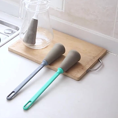ボトル洗いスポンジ キッチン用スポンジ 柄付きブラシ 洗浄 キッチン用品 台所用 商品画像5