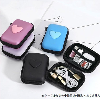 アクセサリーポーチ 充電器入れ 小物入れ 充電コード収納 イヤホンケース マルチケース 商品画像2