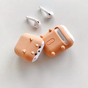 イヤホンケースカバー AirPods用 AirPodsPro用 第1 第2 第3 第4世代 Pro Pro2 柴犬 シバ犬 しば 犬 イヌ いぬ 保護ケース 落下防止 イヤフォン イヤホン用アクセサリー シリコン おしゃれ かわいい ユニーク 雑貨