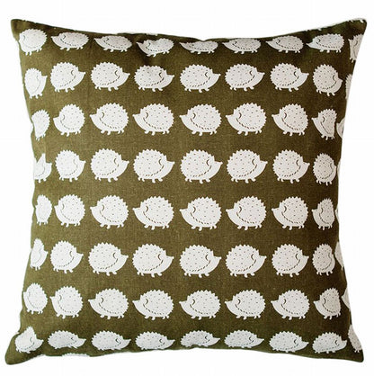 クッションカバー カバーのみ クッション用カバー 45×45cm 角型 北欧風 O【ハリネズミ】 バリエーション画像