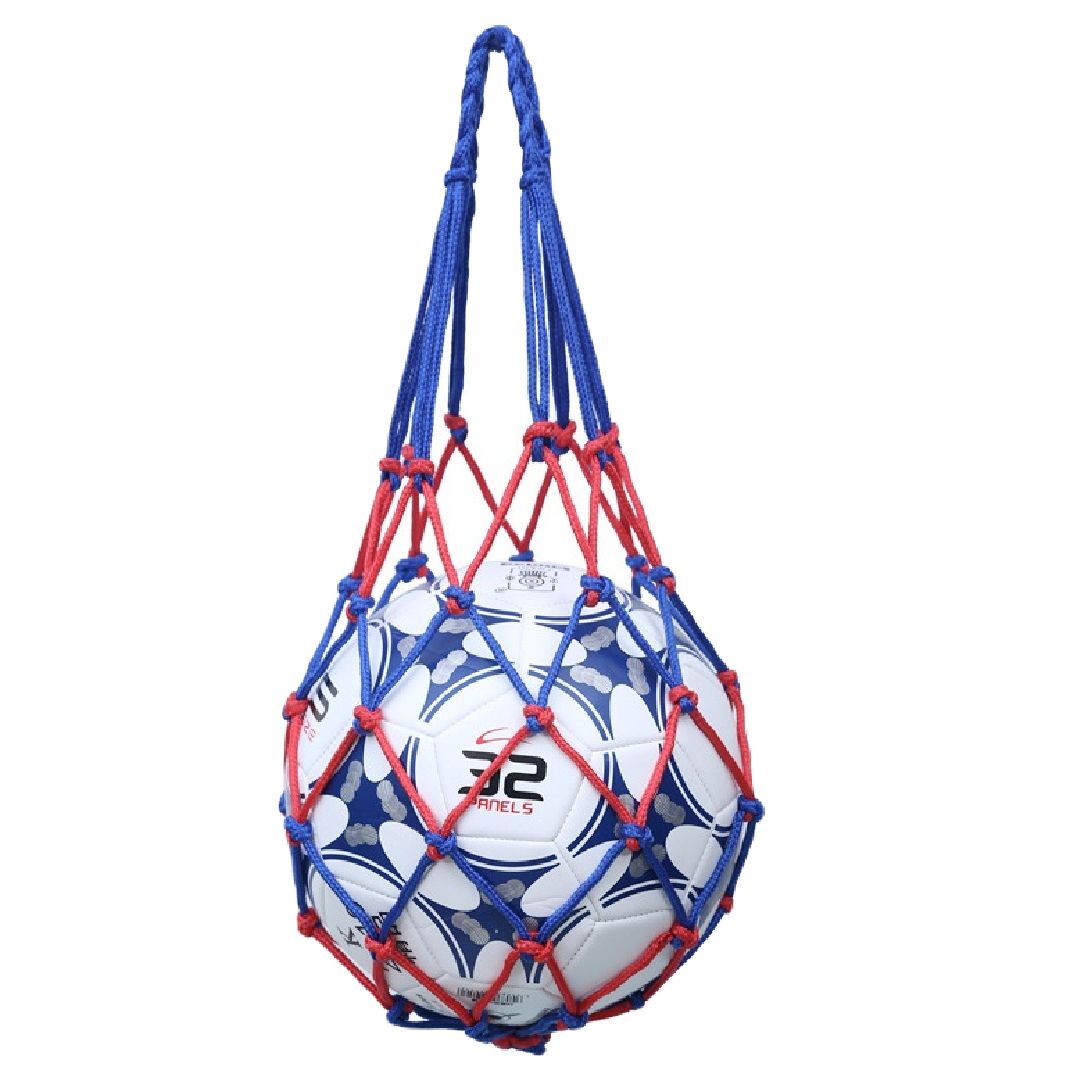 ボールネット ボールバッグ ボール入れ ボール収納 サッカー フットサル 持ち運び 持ち歩き 網袋 バスケットボール バレーボール ドッジボール 球技 ネットバッグ 部活 試合 練習 シンプル カラバリ豊富