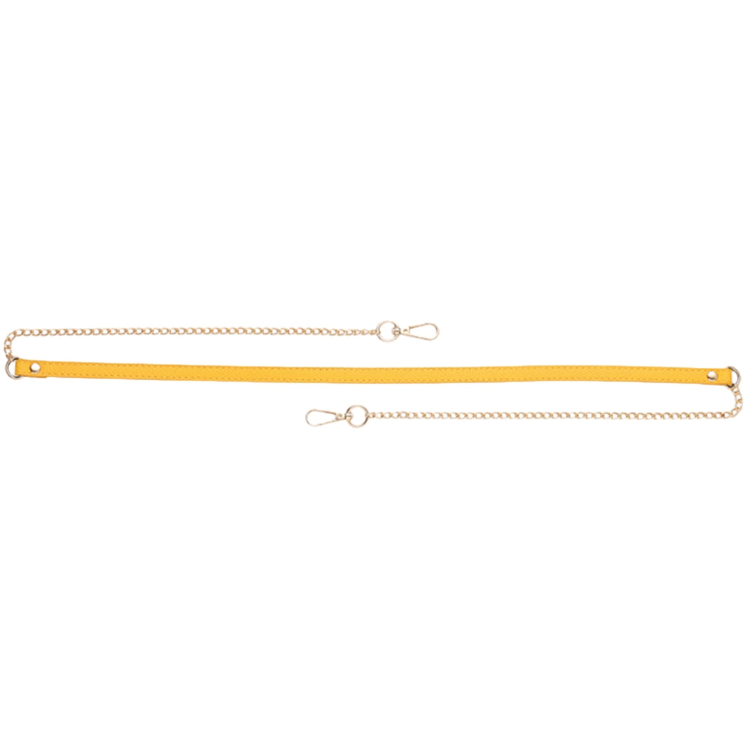 ショルダーストラップ バッグストラップ ショルダーベルト 幅1.2cm 長さ120cm 交換用 イエロー バリエーション画像