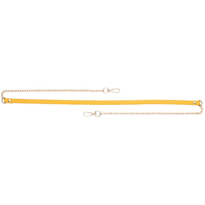 ショルダーストラップ バッグストラップ ショルダーベルト 幅1.2cm 長さ120cm 交換用 イエロー バリエーション画像