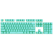 キーキャップ キーボードキャップ 英語配列 カナなし 透光 メカニカルキーボード用 104キー ABS樹脂 OEM カスタム 交換 単色 バイカラー おしゃれ PCアクセサリー パソコン周辺機器 テンキー パステルカラー