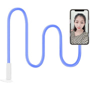 スマホスタンド スマホアクセサリー スマホ周辺雑貨 アームタイプ ねじ式 80cm 1ｍ iPhone Android 無地 ブラック ホワイト シンプル ベッドサイド テーブル