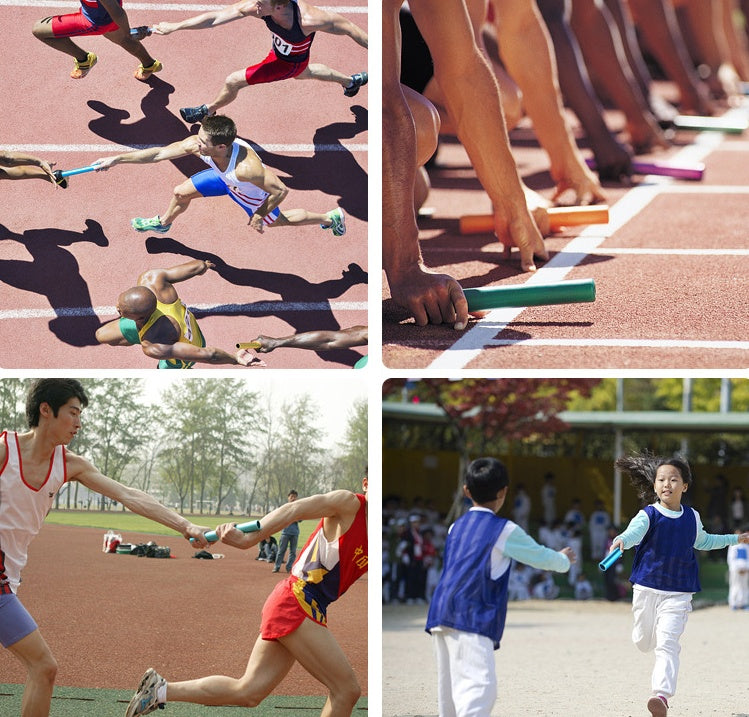 リレーバトン 陸上 トラック競技 スポーツ シンプル 無地 商品画像2