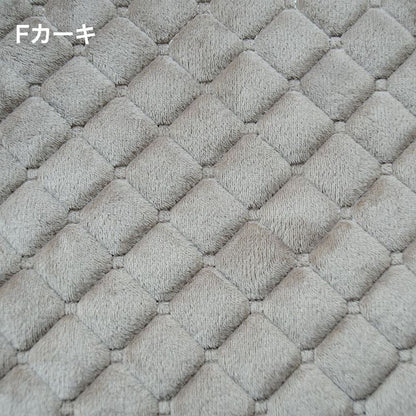 シートベルトカバー パッド クッション 刺繍 カラフル ショルダーサポーター F×カーキ バリエーション画像