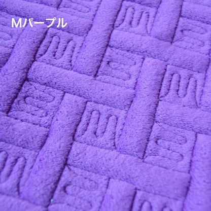 シートベルトカバー パッド クッション 刺繍 カラフル ショルダーサポーター M×パープル バリエーション画像