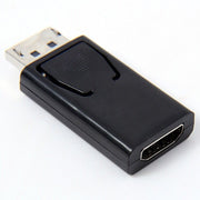 ディスプレイポート変換アダプタ Displayport to HDMI TypeA 1920×1080 DP フルHD FullHD 変換端子 変換コネクタ DP搭載パソコンからHDMIモニタ パソコン側のディスプレイポートに挿してHDMIへ出力