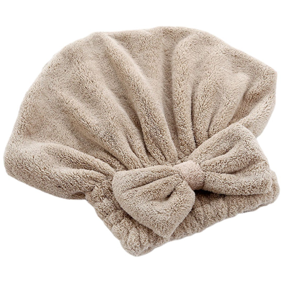 タオルキャップ ヘアドライキャップ ヘアキャップ バス用品 吸水タオル シャワーキャップ お風呂 プール ジム 銭湯 速乾