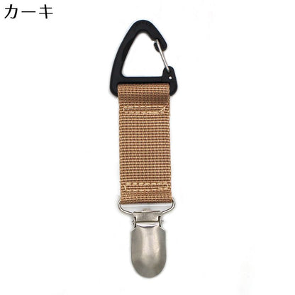 帽子クリップ ハットホルダー キャップ 手袋 吊り下げ 紛失防止 商品画像5