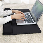 リストレスト デスクパッド マウスパッド 一体型 リストパッド 手首クッション 大判 70cm 疲れ軽減 ハンドレスト 滑り止め 手置き ノートPC デスクトップPC アクセサリー 黒 ブラック