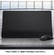 リストレスト デスクパッド マウスパッド 一体型 リストパッド 手首クッション 大判 70cm 疲れ軽減 ハンドレスト 滑り止め 手置き ノートPC デスクトップPC アクセサリー 黒 ブラック