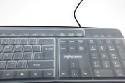 キーボードカバー キーボードプロテクター クリア 透明 シリコン製 シンプル パソコン PC デスクトップ キーボード 防塵 防水 傷 汚れ 防止 保護 ガード カバー フィルム