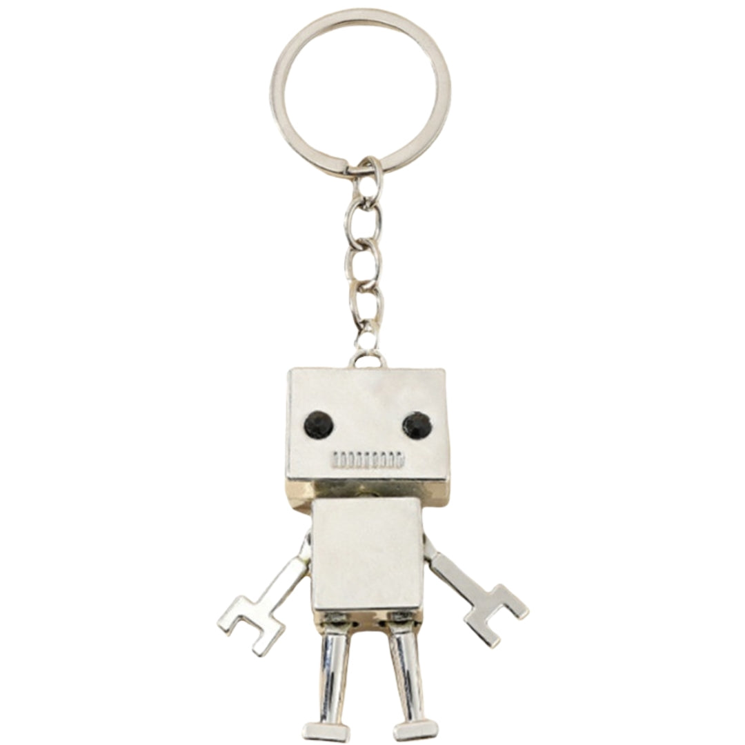 キーホルダー キーリング ロボット レトロ ユニーク かっこいい かわいい おしゃれ チャーム ギフト プレゼント メンズ レディース