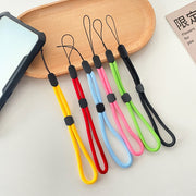 スマホストラップ ハンドストラップ リストストラップ 手首掛け 携帯ストラップ 丸紐 落下防止 スマホアクセサリー 定番 ベーシック シンプル 携帯電話 カメラ