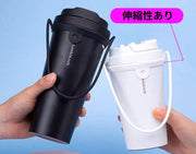 カップホルダー ドリンクホルダー ドリンクストラップ 水筒 シリコン 紐 手提げ 伸縮性 持ち運び 持ち歩き テイクアウト アウトドア