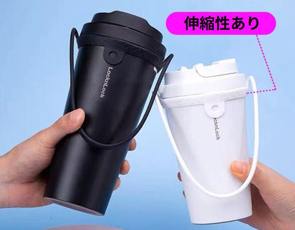 カップホルダー ドリンクホルダー ドリンクストラップ 水筒 シリコン 紐 商品画像3