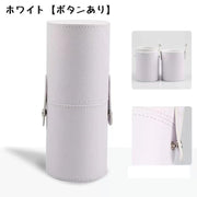 メイクブラシ収納ケース メイクブラシ立て メイクブラシスタンド メイクボックス メイク用品 収納 化粧ブラシ 蓋付き 持ち運び くすみカラー おしゃれ かわいい