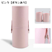 メイクブラシ収納ケース メイクブラシ立て メイクブラシスタンド メイクボックス メイク用品 収納 化粧ブラシ 蓋付き 持ち運び くすみカラー おしゃれ かわいい
