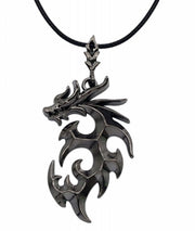 シルバー風ネックレス シルバー風アクセサリー ドラゴン 龍 竜 ネックレス アクセサリー 合金 メッキ 男性 メンズ 男っぽい 日常 カジュアル お出掛け かっこいい 男気 ゴツゴツ