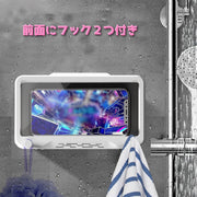 スマートフォンケース 防水ケース マルチ対応 壁掛け スマホスタンド スマホカバー ３６０度回転 動画 音楽 お風呂 浴室 キッチン