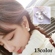 ピアス アクセサリー ジュエリー フェイクパール おしゃれ 上品 かわいい キュート レディース 女性 イベント パーティー カラバリ 雑貨 小物 きれい ギフト