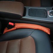 カーシート隙間クッション 単品 カー用品 自動車用品 シートサイド シートベルト 隙間埋め すき間埋め 落下防止 運転席 助手席 レザー調 おしゃれ