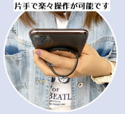 スマホリング スマホ スタンド 鏡 ミラー 角度調整 落下防止 リング ホルダー 指かけ リングスタンド おしゃれ