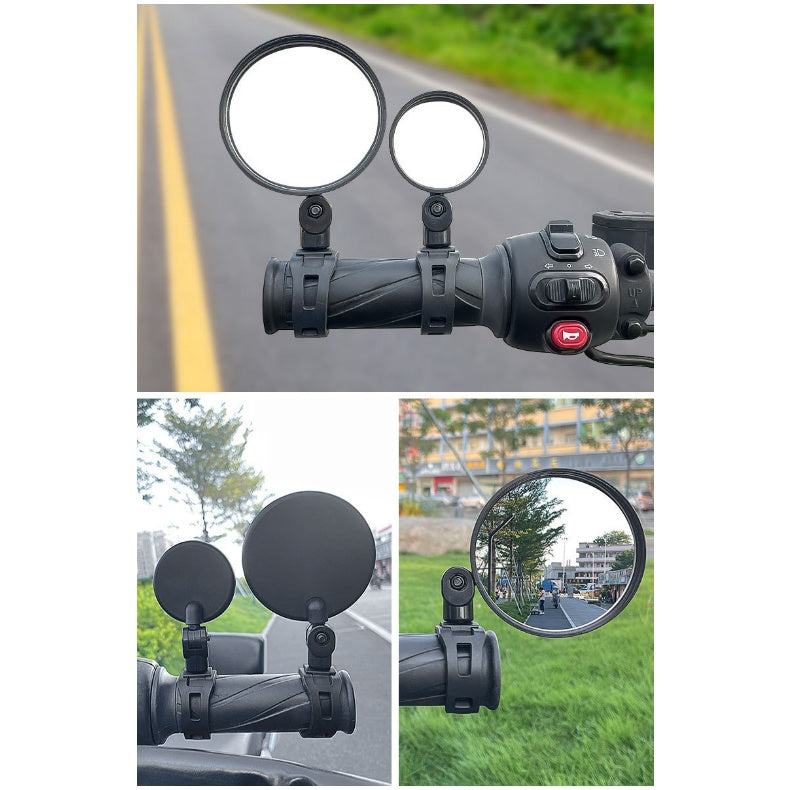 自転車用ミラー バックミラー サイドミラー サイクルミラー バーエンドミラー 5段階調節 商品画像3