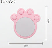 シーリングスタンプ台 シーリングワックス用品 パッド マット 円形 丸型 猫の手 ネコ 肉球 かわいい 封蝋 招待状 手紙 封筒