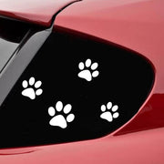 カーステッカー 車用ステッカー キズ隠し 凹み隠し 車 バイク 自転車 ボディステッカー シール 肉球 足跡 犬 猫 デコレーション カー用品