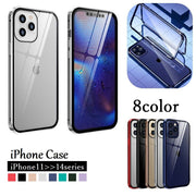 iPhoneケース iPhoneカバー スマホケース スマホカバー 両面ガラス 全面保護 マグネット iPhone11 11Pro 11ProMax 12 12Pro 12ProMax 12mini 13 13Pro 13ProMax 13mini 14 14Pro 14Plus 14ProMax 傷予防 傷防止 携帯ケース アイフォンカバー スマートフォンカバー シンプル