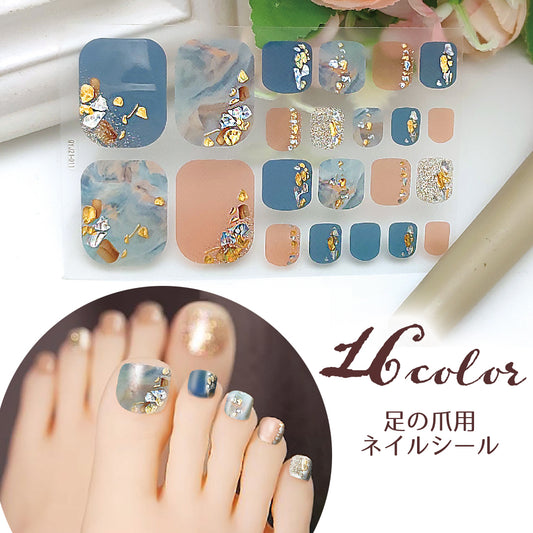 ネイルシール 足用 フットネイル レディース 女性 ネイルアート 商品画像