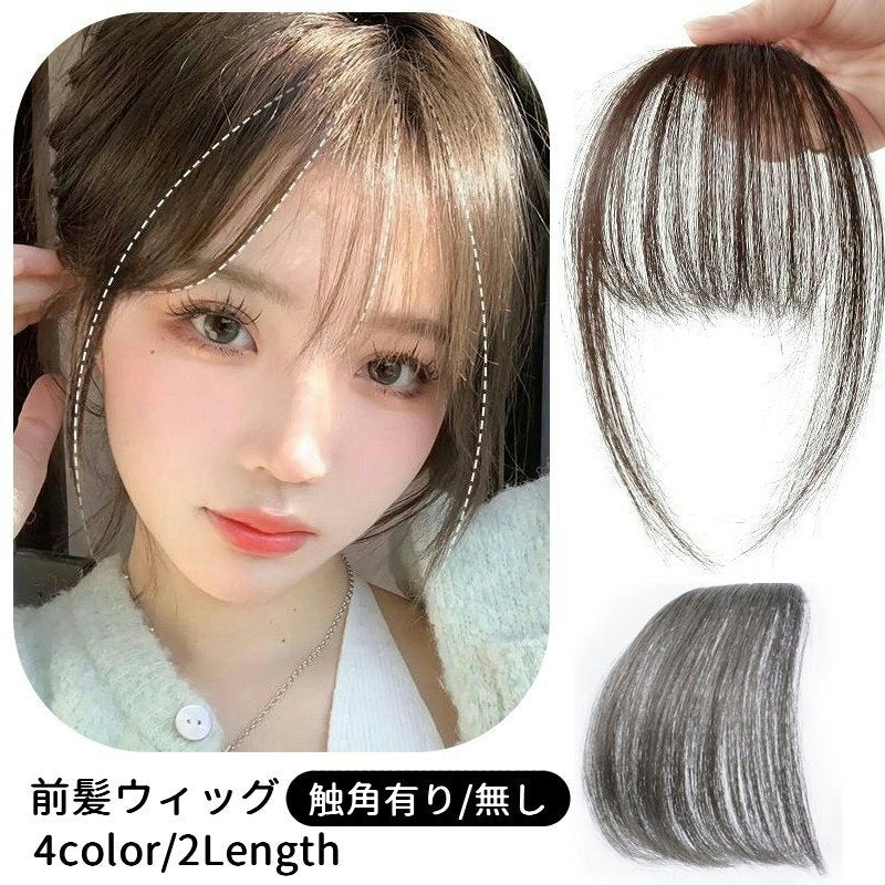 前髪ウィッグ ポイントウィッグ 部分ウィッグ 部分かつら つけ毛 前髪 商品画像