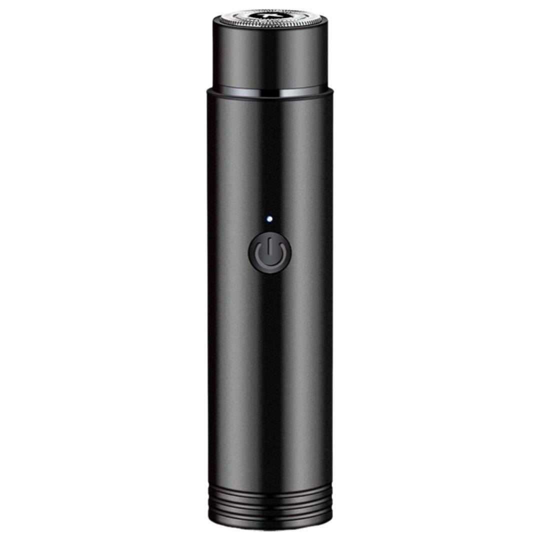 メンズシェーバー 電動 電気カミソリ 髭剃り ひげ剃り 顔 フェイス 回転式 USB充電式 充電ランプ 小型 軽量 出張 旅行 トラベル 持ち運び リチウム