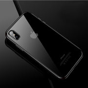 iPhoneケース iPhoneカバー スマートフォンケース スマホケース ソフトカバー クリア 透明 メッキ 無地 背面保護 TPU シンプル おしゃれ スタイリッシュ 携帯アクセサリー