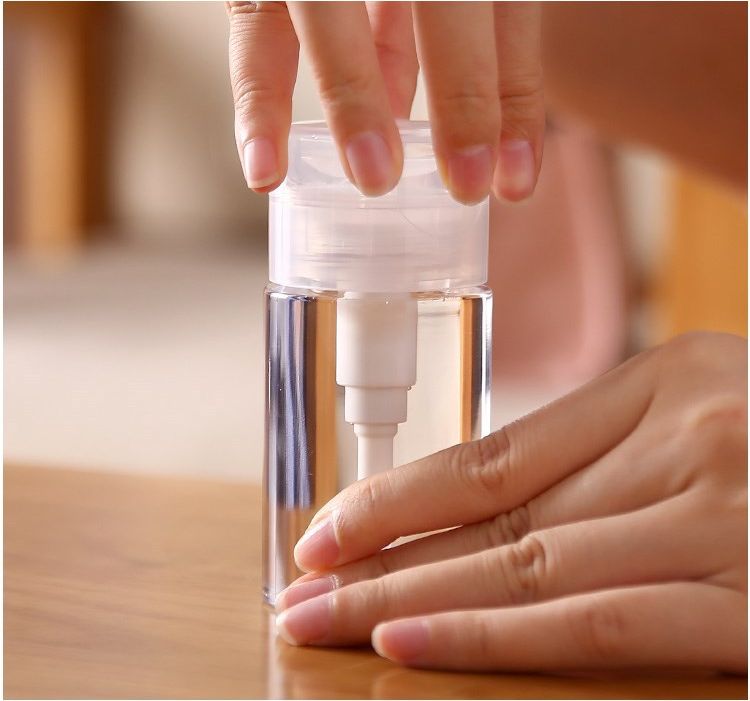 ポンプディスペンサー 除光液 詰め替えボトル アセトン非対応 120ml 150ml 商品画像5