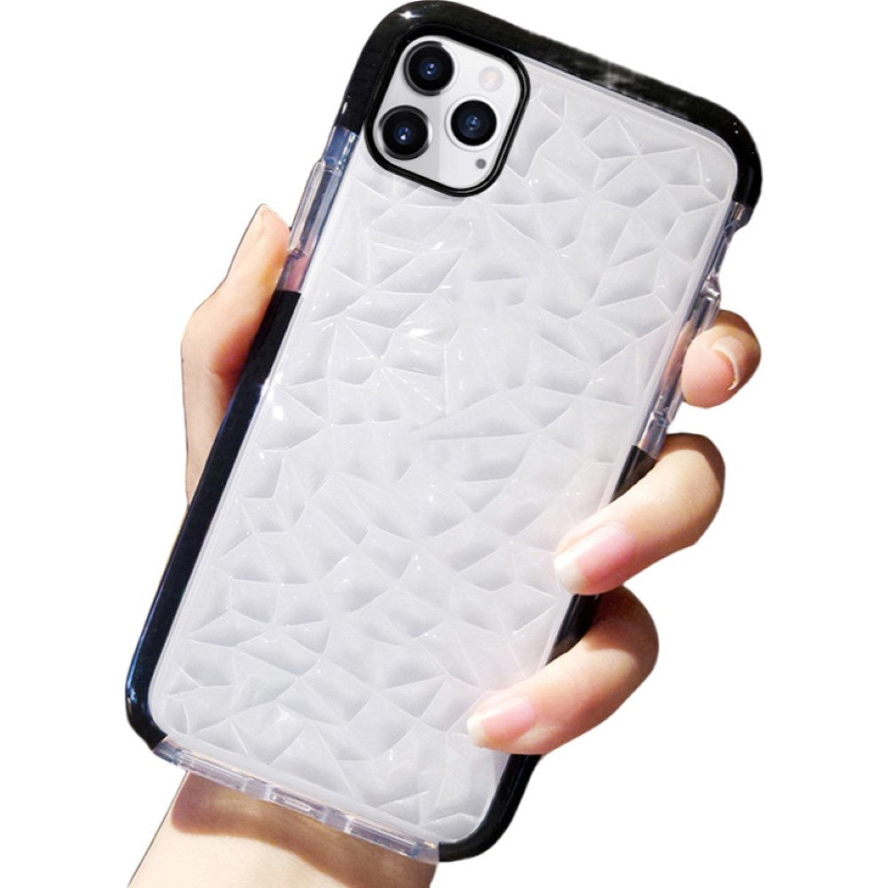 iPhone用ケース 14用 13用 12用 11用 X用 8用 7用 アイフォン用ケース スマホカバー 氷柄 クリスタルガラス風 キラキラ 凸凹 背面保護 傷防止 軽量 薄い おしゃれ かわいい 単色 無地 シンプル レディース 女性 婦人 スマートフォンケース アイフォーン用