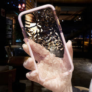 iPhone用ケース 14用 13用 12用 11用 X用 8用 7用 アイフォン用ケース スマホカバー 氷柄 クリスタルガラス風 キラキラ 凸凹 背面保護 傷防止 軽量 薄い おしゃれ かわいい 単色 無地 シンプル レディース 女性 婦人 スマートフォンケース アイフォーン用