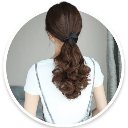 ポイントウィッグ ポニーテール 部分ウィッグ ロングヘアー ウェーブ カール 商品画像4