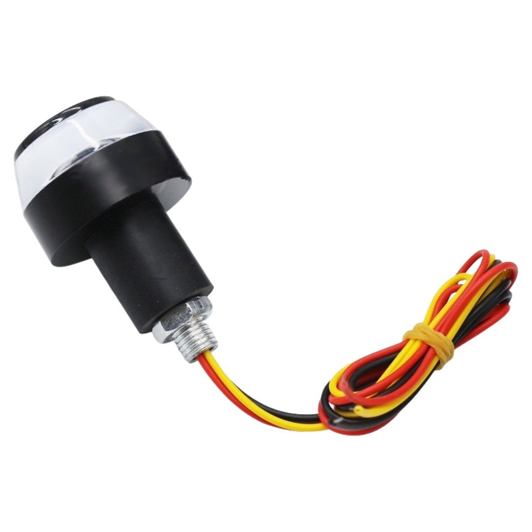 バイク用 LEDウインカー グリップバーエンドライト バイク用品 オートバイ 単車 パーツ ターンシグナル グリップ ハンドル バイクカスタム